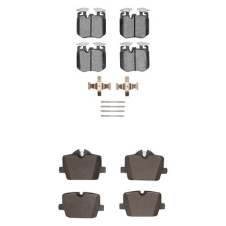 R1 Concepts® - Euro Ceramic Ceramic Front and Rear Brake Pad Set