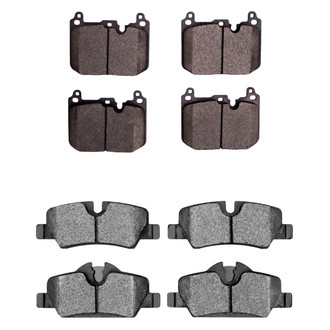 R1 Concepts® - Euro Ceramic Front and Rear Brake Pad Set
