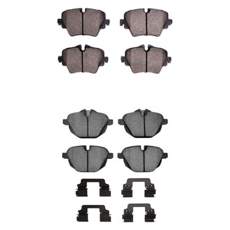 R1 Concepts® - Euro Ceramic Ceramic Front and Rear Brake Pad Set