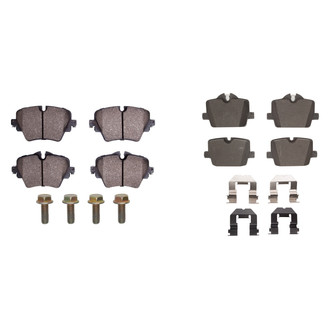 R1 Concepts® - Euro Ceramic Ceramic Front and Rear Brake Pad Set