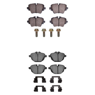 R1 Concepts® - Euro Ceramic Ceramic Front and Rear Brake Pad Set
