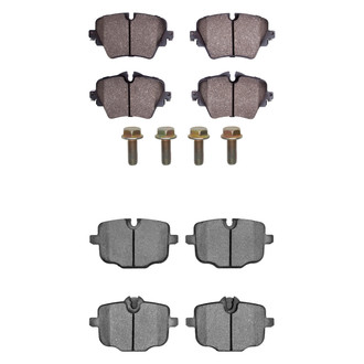 R1 Concepts® - Euro Ceramic Ceramic Front and Rear Brake Pad Set