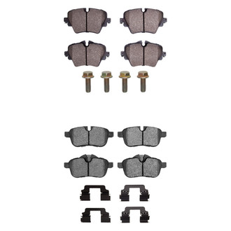 R1 Concepts® - Euro Ceramic Ceramic Front and Rear Brake Pad Set