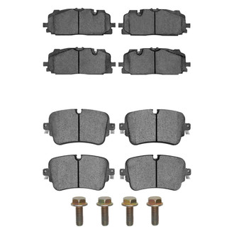 R1 Concepts® - Euro Ceramic Ceramic Front and Rear Brake Pad Set