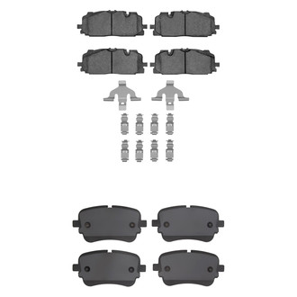 R1 Concepts® - Euro Ceramic Ceramic Front and Rear Brake Pad Set