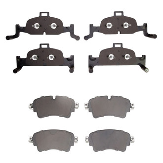 R1 Concepts® - Euro Ceramic Ceramic Front and Rear Brake Pad Set