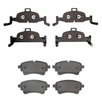 R1 Concepts® - Euro Ceramic Ceramic Front and Rear Brake Pad Set