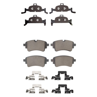 R1 Concepts® - Euro Ceramic Ceramic Front and Rear Brake Pad Set