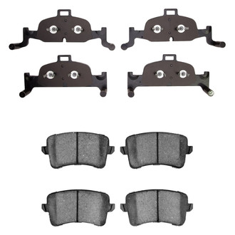 R1 Concepts® - Euro Ceramic Ceramic Front and Rear Brake Pad Set