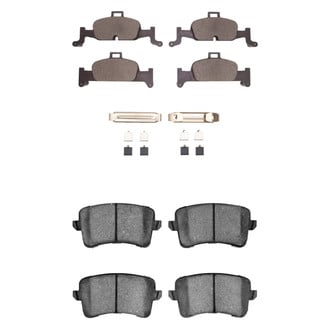 R1 Concepts® - Euro Ceramic Ceramic Front and Rear Brake Pad Set