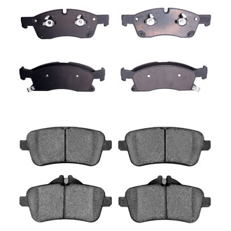 R1 Concepts® - Euro Ceramic Front and Rear Brake Pad Set
