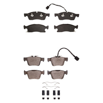 R1 Concepts® - Euro Ceramic Front and Rear Brake Pad Set