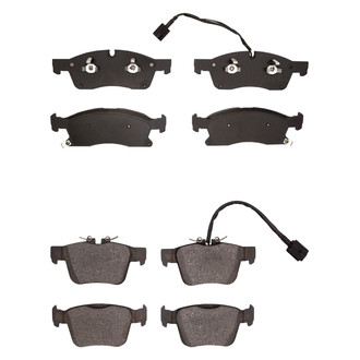 R1 Concepts® - Euro Ceramic Front and Rear Brake Pad Set