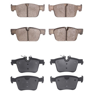 R1 Concepts® - Euro Ceramic Ceramic Front and Rear Brake Pad Set