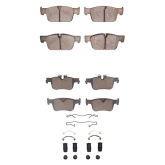 R1 Concepts® - Euro Ceramic Ceramic Front and Rear Brake Pad Set