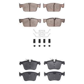 R1 Concepts® - Euro Ceramic Ceramic Front and Rear Brake Pad Set