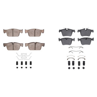 R1 Concepts® - Euro Ceramic Ceramic Front and Rear Brake Pad Set