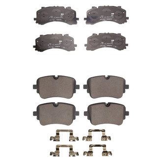 R1 Concepts® - Euro Ceramic Ceramic Front and Rear Brake Pad Set