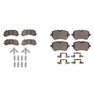 R1 Concepts® - Euro Ceramic Ceramic Front and Rear Brake Pad Set