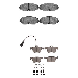 R1 Concepts® - Euro Ceramic Ceramic Front and Rear Brake Pad Set