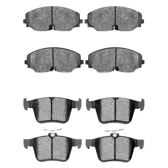 R1 Concepts® - Euro Ceramic Ceramic Front and Rear Brake Pad Set