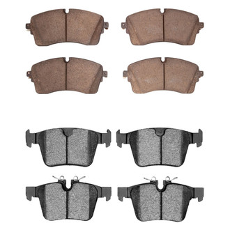 R1 Concepts® - Euro Ceramic Ceramic Front and Rear Brake Pad Set