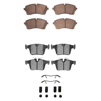 R1 Concepts® - Euro Ceramic Ceramic Front and Rear Brake Pad Set