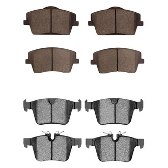 R1 Concepts® - Euro Ceramic Ceramic Front and Rear Brake Pad Set