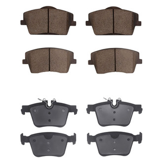 R1 Concepts® - Euro Ceramic Ceramic Front and Rear Brake Pad Set