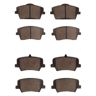 R1 Concepts® - Euro Ceramic Ceramic Front and Rear Brake Pad Set
