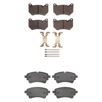R1 Concepts® - Euro Ceramic Ceramic Front and Rear Brake Pad Set