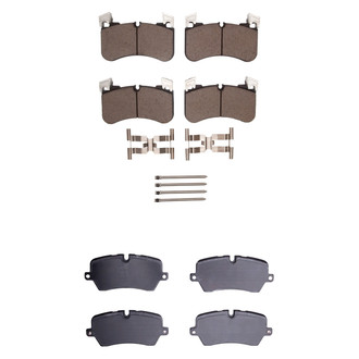 R1 Concepts® - Euro Ceramic Ceramic Front and Rear Brake Pad Set