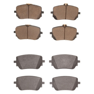 R1 Concepts® - Euro Ceramic Ceramic Front and Rear Brake Pad Set