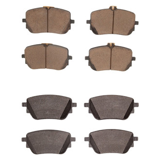 R1 Concepts® - Euro Ceramic Ceramic Front and Rear Brake Pad Set