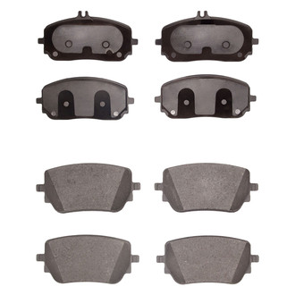 R1 Concepts® - Euro Ceramic Ceramic Front and Rear Brake Pad Set