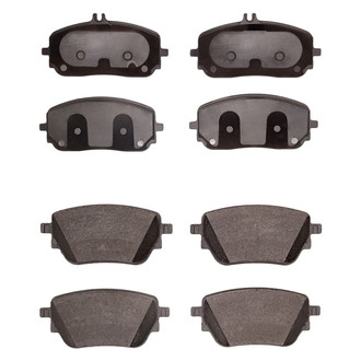 R1 Concepts® - Euro Ceramic Ceramic Front and Rear Brake Pad Set