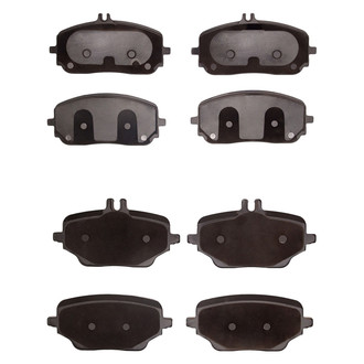 R1 Concepts® - Euro Ceramic Ceramic Front and Rear Brake Pad Set