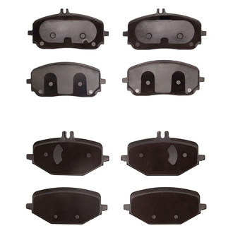 R1 Concepts® - Euro Ceramic Ceramic Front and Rear Brake Pad Set