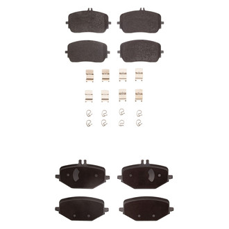 R1 Concepts® - Euro Ceramic Ceramic Front and Rear Brake Pad Set
