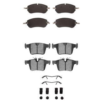 R1 Concepts® - Euro Ceramic Ceramic Front and Rear Brake Pad Set