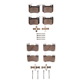 R1 Concepts® - Ceramic Front and Rear Brake Pad Set