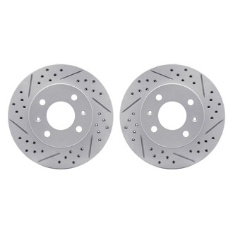 R1 Concepts® - Drilled and Slotted Brake Rotor Set