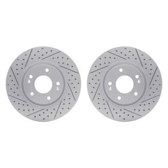R1 Concepts® - Drilled and Slotted Disc Brake Rotor Set