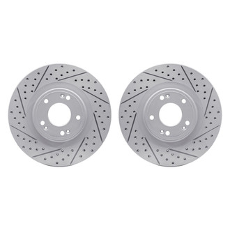 R1 Concepts® - Drilled and Slotted Brake Rotor Set