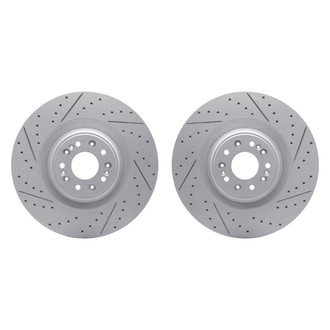 R1 Concepts® - Drilled and Slotted Disc Brake Rotor Set