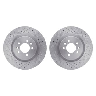 R1 Concepts® - Drilled and Slotted Disc Brake Rotor Set