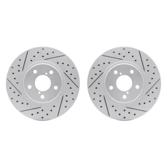 R1 Concepts® - Drilled and Slotted Brake Rotor Set