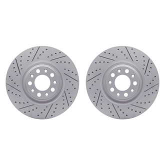 R1 Concepts® - Drilled and Slotted Brake Rotor Set