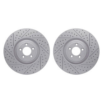 R1 Concepts® - Drilled and Slotted Disc Brake Rotor Set