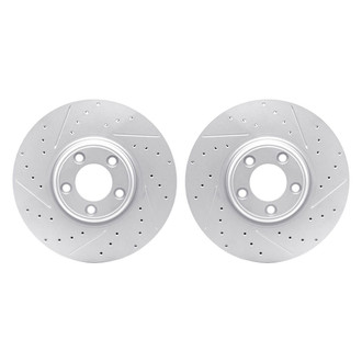 R1 Concepts® - Drilled and Slotted Brake Rotor Set